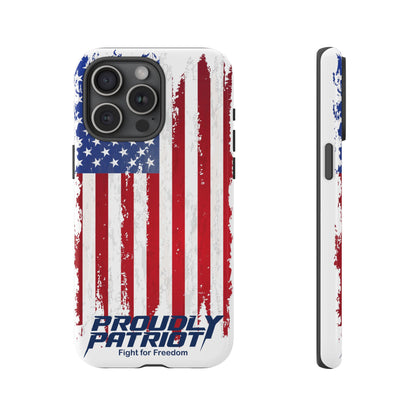 Distressed Flag, Phone Case