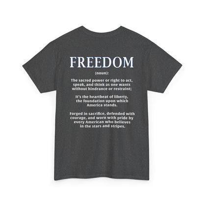 Freedom: The Heartbeat of Liberty Tee