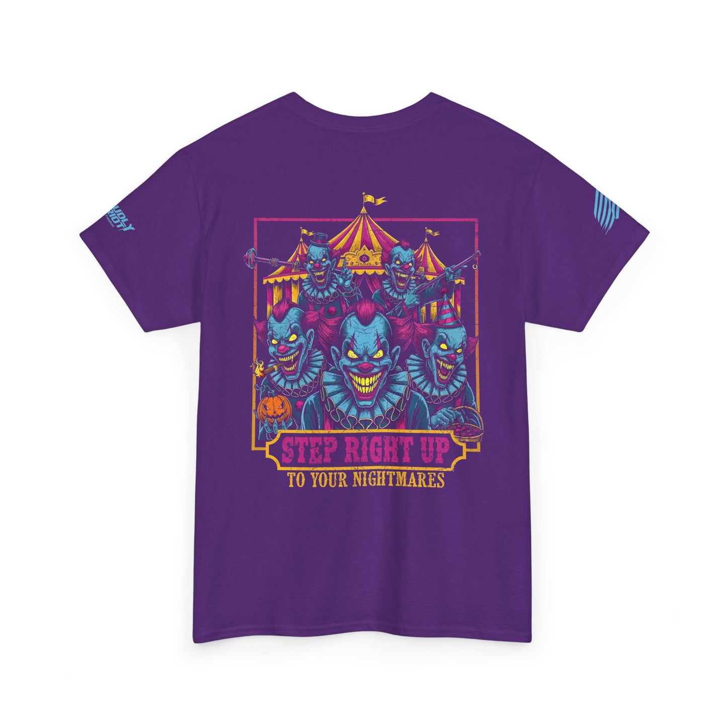 Creepy Circus Horror Style Tee