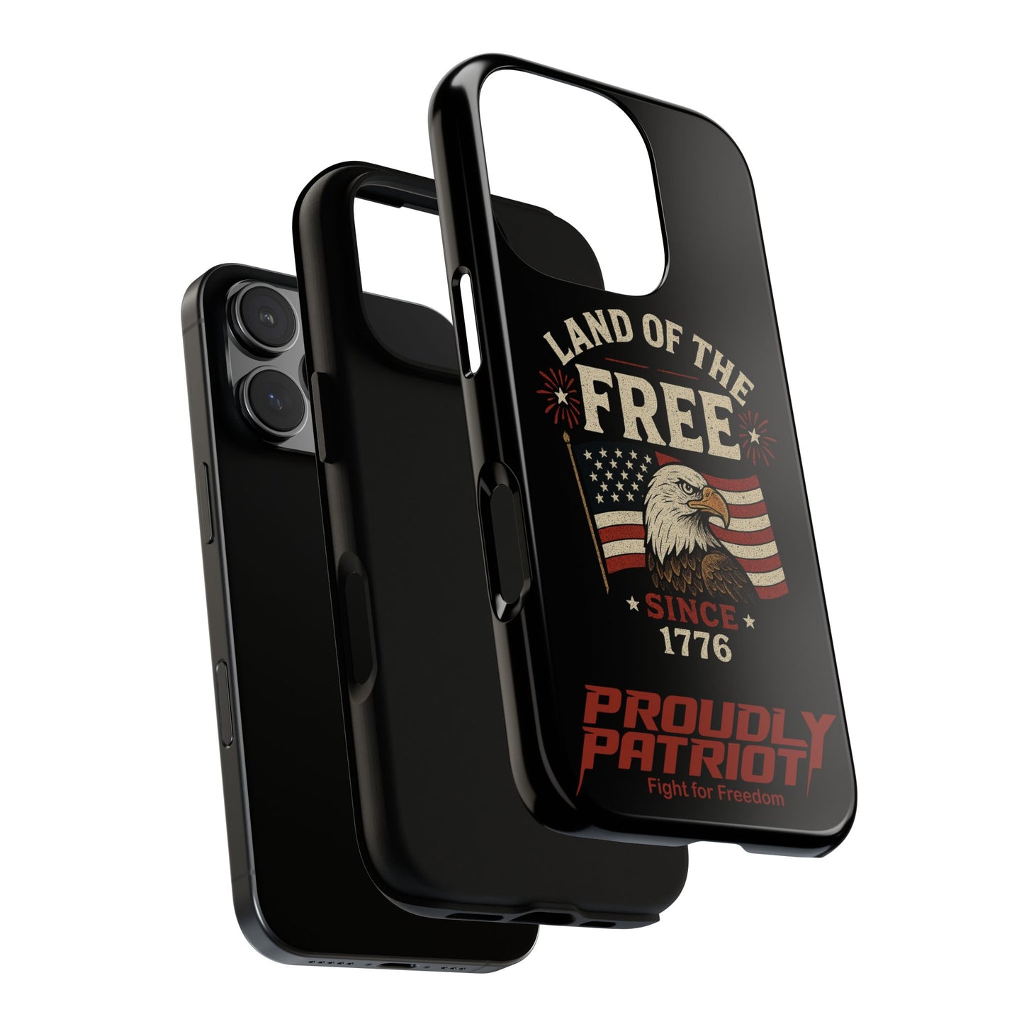 Freedom Phone Case: The Ultimate Patriotic Protector: For the Proud Patriot, USA Flag Phone Cover, Tough Cases for Veterans, Independence Day Gift