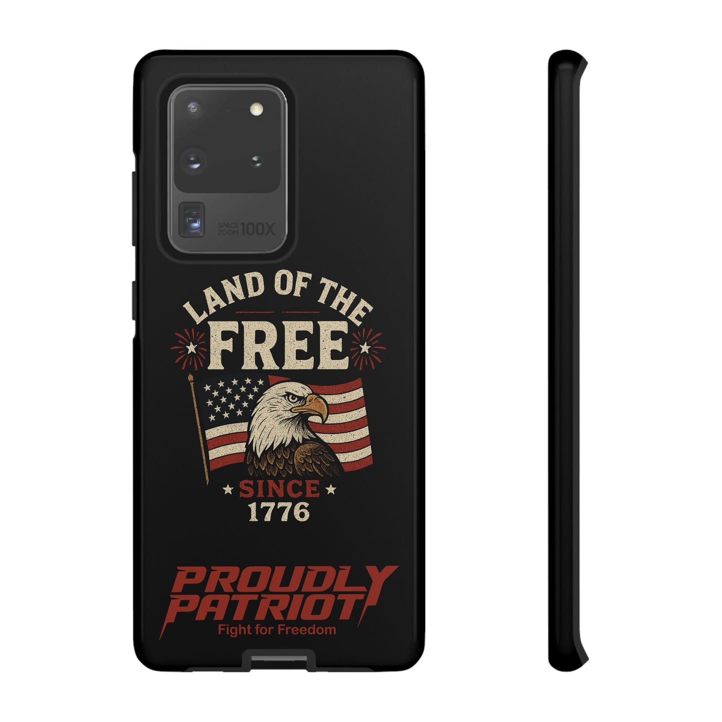 Freedom Phone Case: The Ultimate Patriotic Protector: For the Proud Patriot, USA Flag Phone Cover, Tough Cases for Veterans, Independence Day Gift