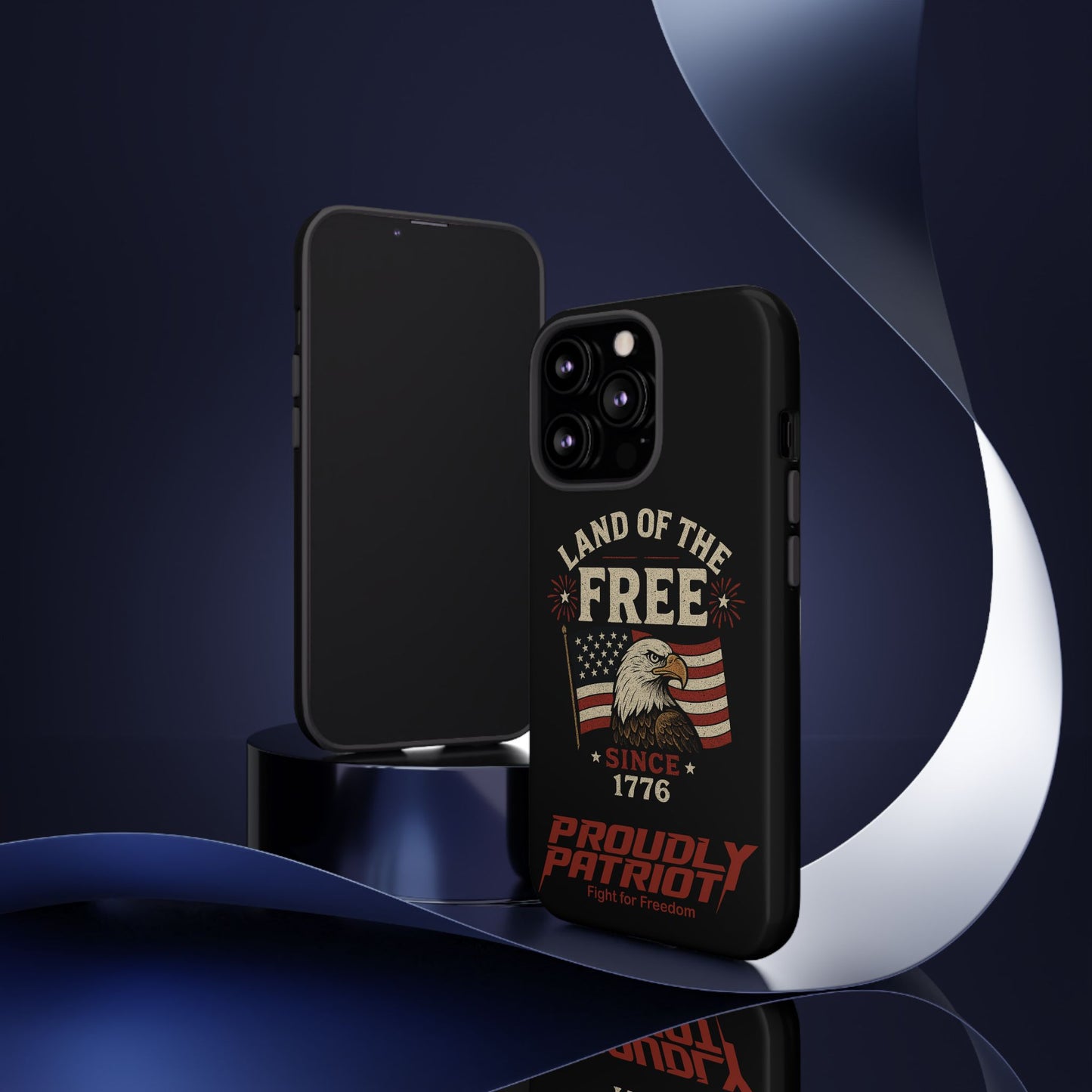 Freedom Phone Case: The Ultimate Patriotic Protector: For the Proud Patriot, USA Flag Phone Cover, Tough Cases for Veterans, Independence Day Gift