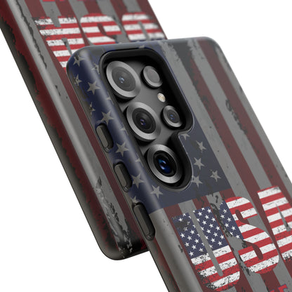 Stars, Stripes, and Zero Tolerance BLK Phone Case