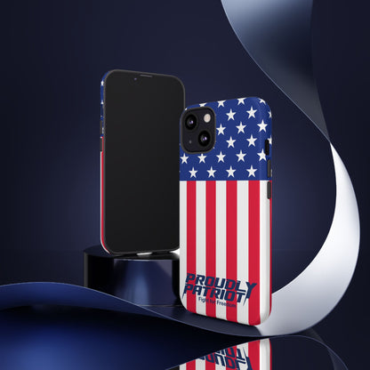 Stars, Stripes, and Cell Phones, Phone Case