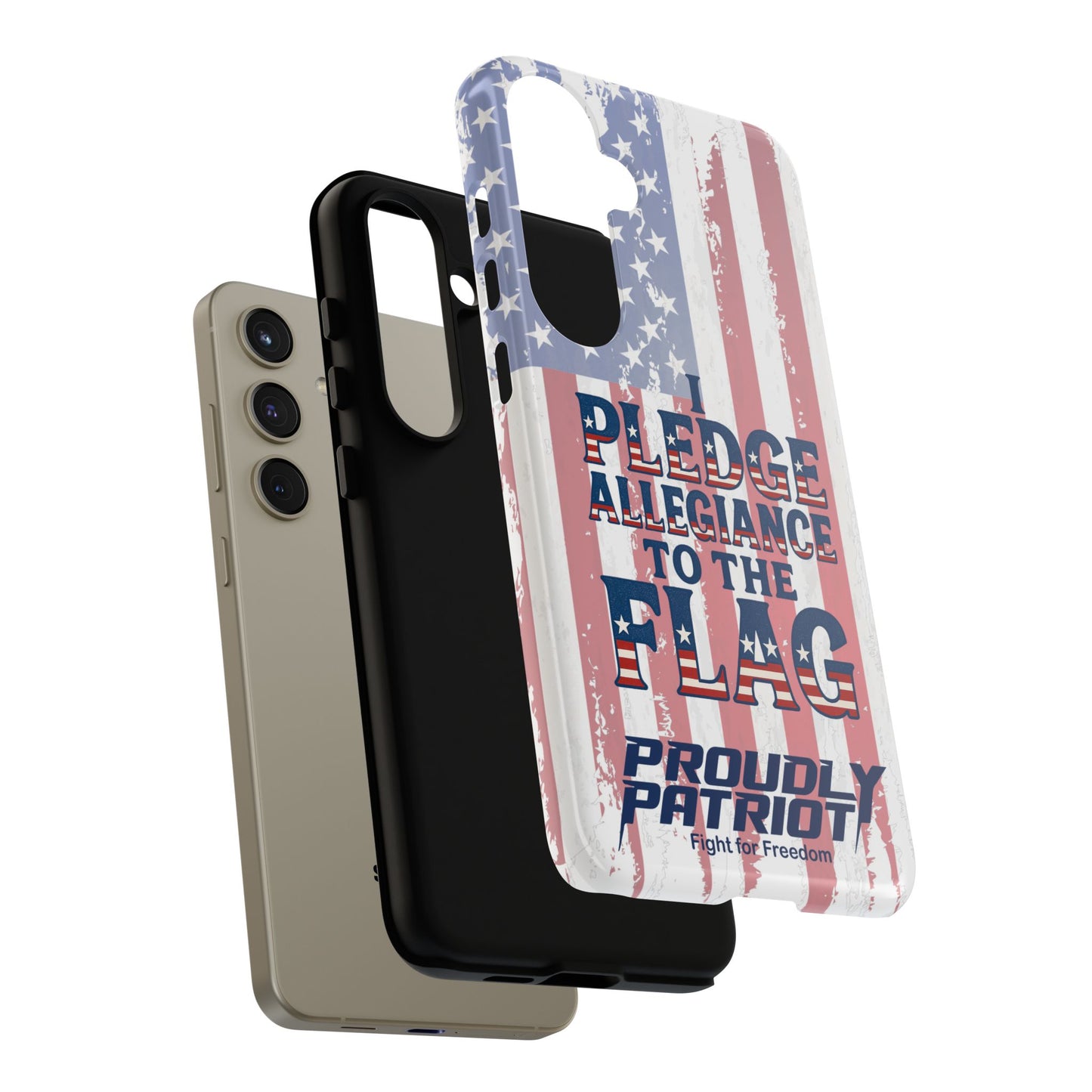 The Star-Spangled Phone Case: For the Proud Patriot, USA Flag Phone Cover, Tough Cases for Veterans, Independence Day Gift