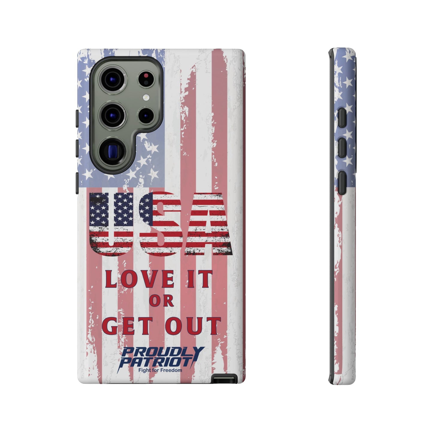 Stars, Stripes, and Zero Tolerance, Phone Case