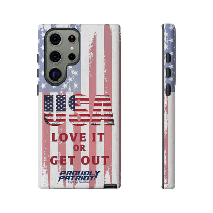 Stars, Stripes, and Zero Tolerance, Phone Case