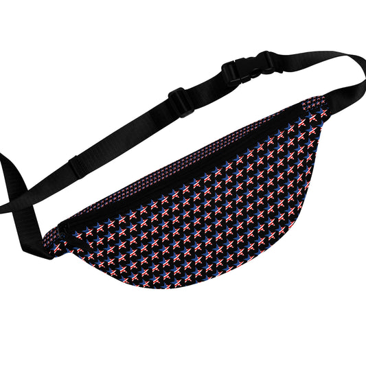 Star-Spangled Fanny Pack | Perfect for Festivals, Travel, & Everyday Use | Stylish Accessory, Gift Idea, Concert Bag