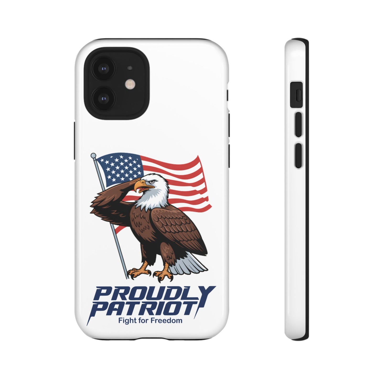 Major Talon Reporting for Duty! Patriotic Phone Case for Proud Americans, USA Flag Phone Cover, Tough Cases for Veterans, Independence Day Gift