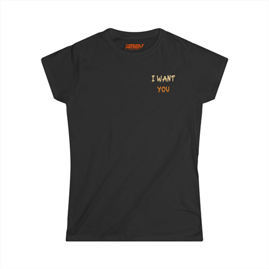 Uncle Sam’s Warning Women's Tee