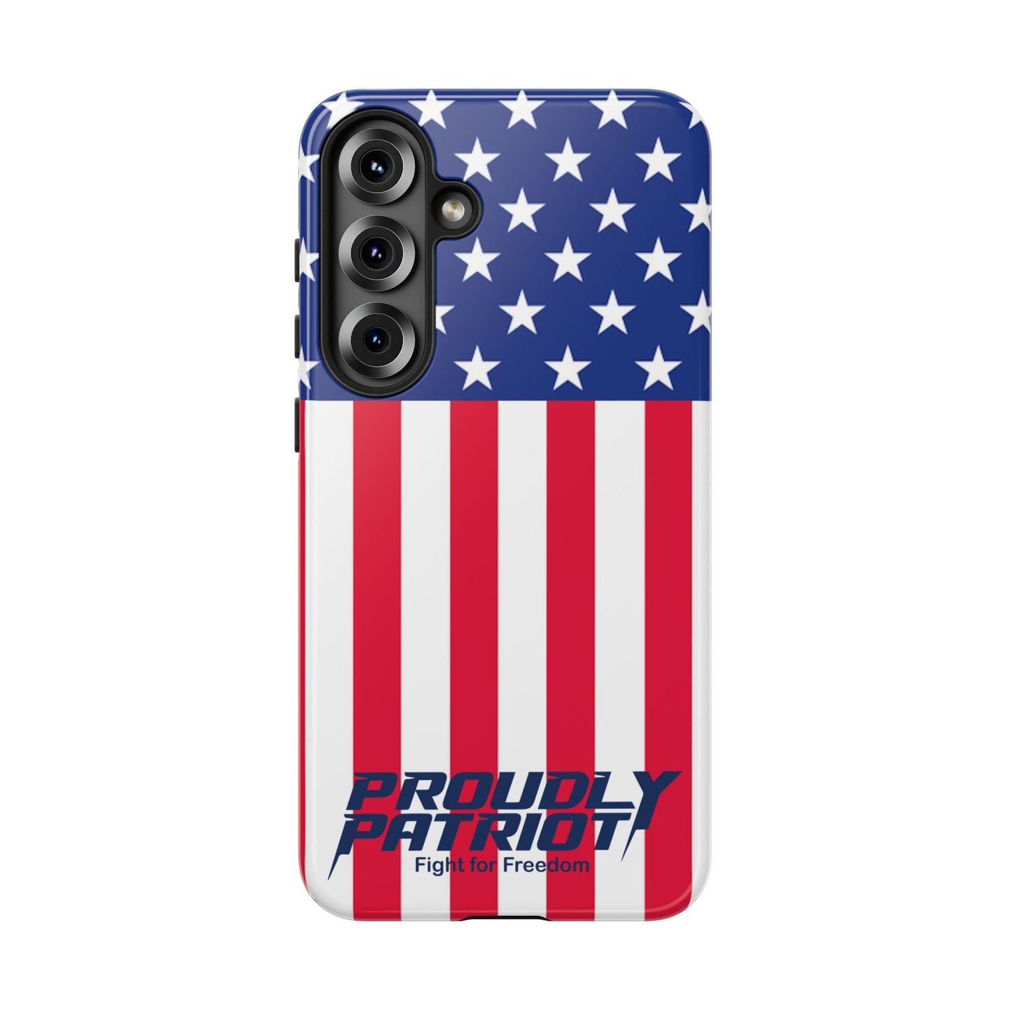 Stars, Stripes, and Cell Phones, Patriotic Phone Case for Proud Americans, USA Flag Phone Cover, Tough Cases for Veterans, Independence Day Gift