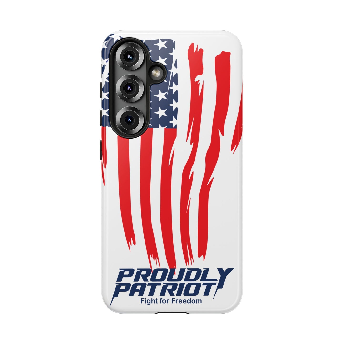The Flag, Patriotic Phone Case for Proud Americans, USA Flag Phone Cover, Tough Cases for Veterans, Independence Day Gift