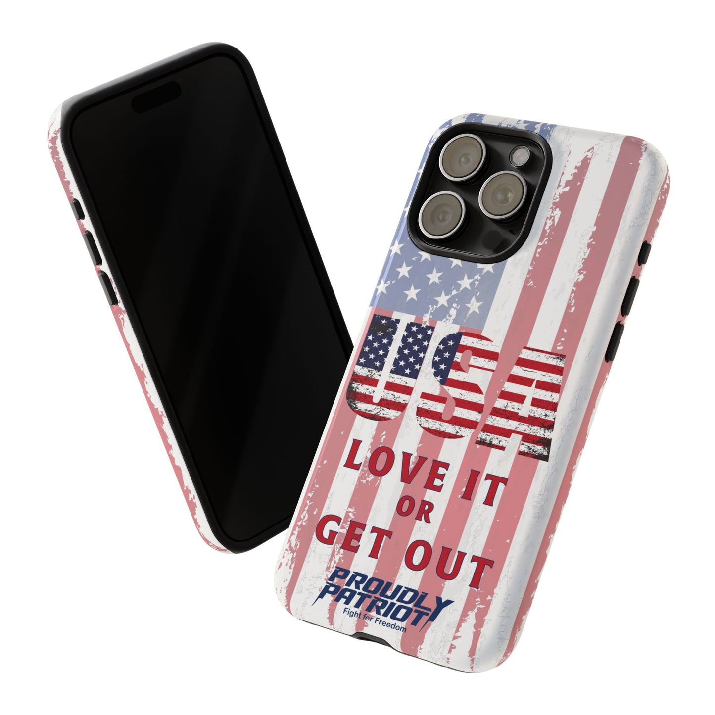 Stars, Stripes, and Zero Tolerance, Phone Case