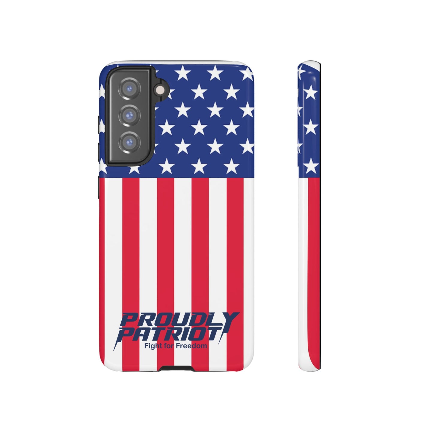 Stars, Stripes, and Cell Phones, Patriotic Phone Case for Proud Americans, USA Flag Phone Cover, Tough Cases for Veterans, Independence Day Gift