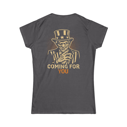 Uncle Sam’s Warning Women's Tee