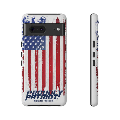 Distressed Flag, Phone Case