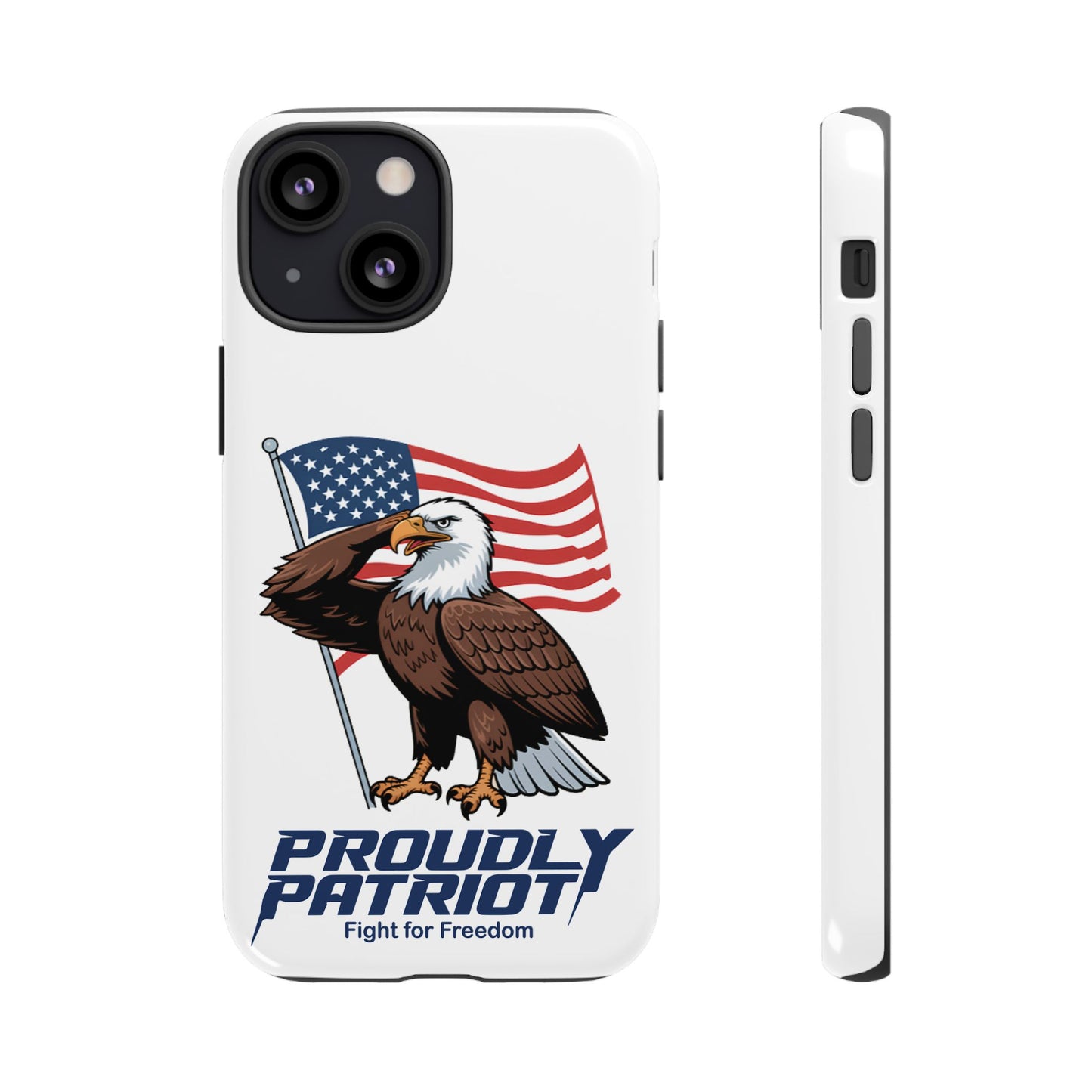 Major Talon Reporting for Duty! Patriotic Phone Case for Proud Americans, USA Flag Phone Cover, Tough Cases for Veterans, Independence Day Gift