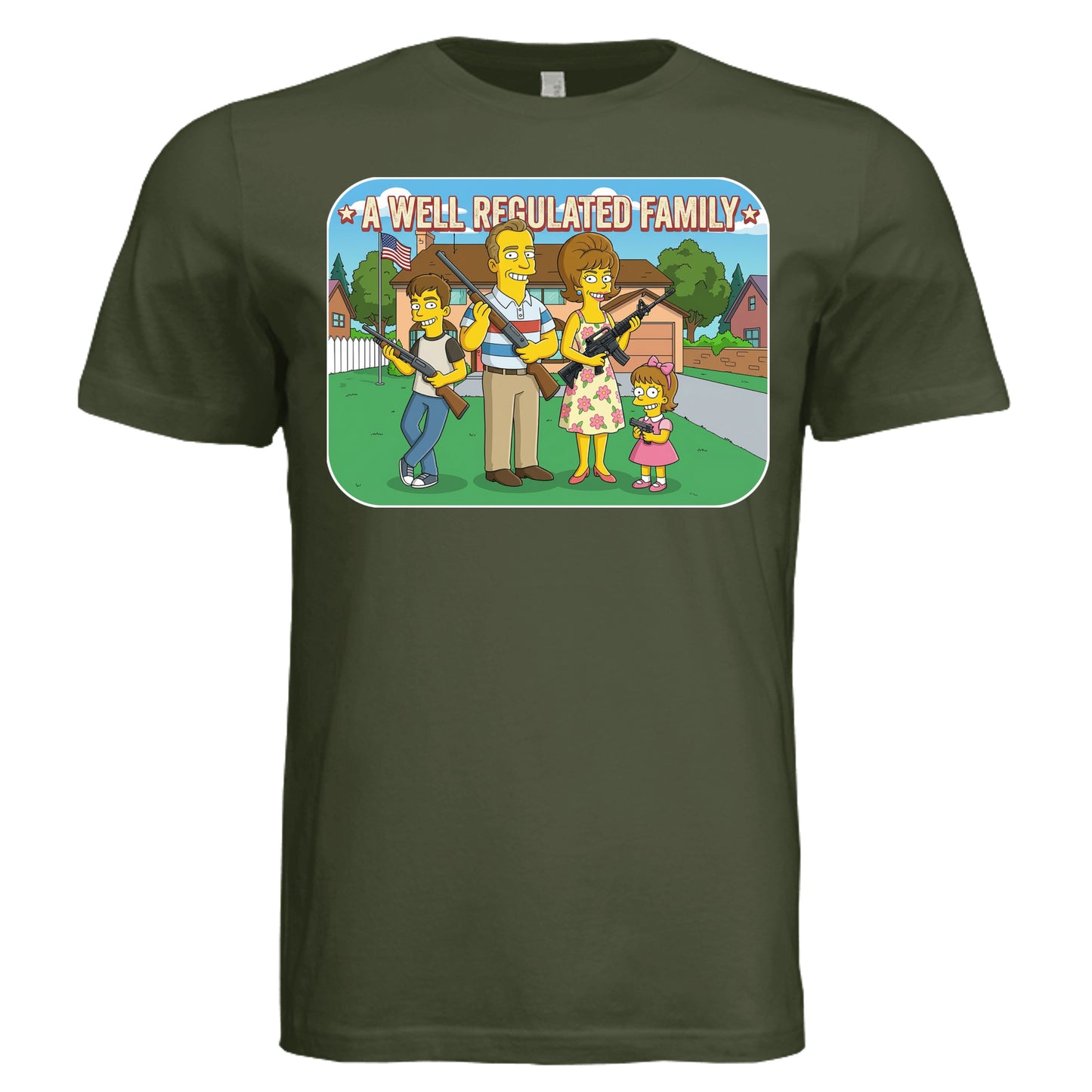 Military Green - 3001C - FRONT