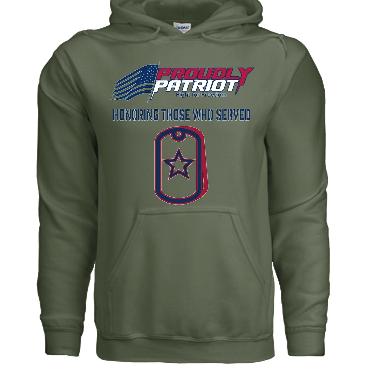 MILITARY GREEN - G185 - FRONT