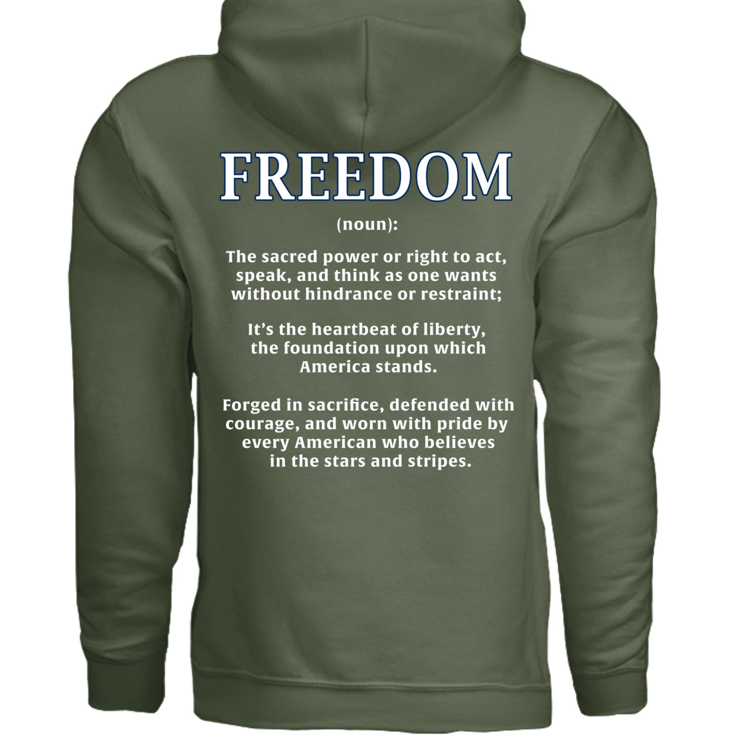 MILITARY GREEN - G185 - BACK