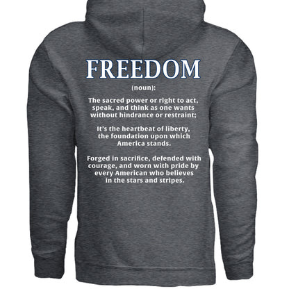 DARK HEATHER - G185 - BACK