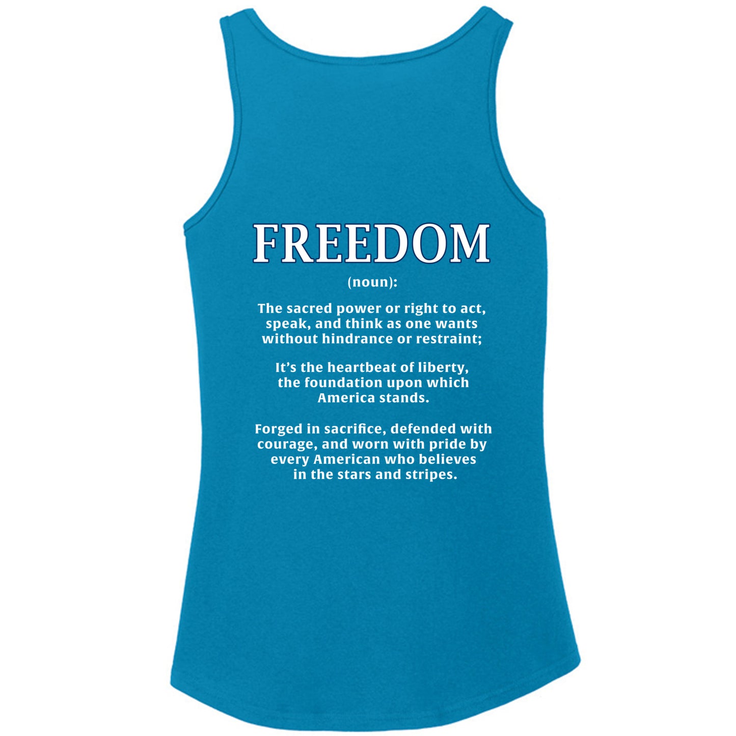 Neon Blue - LPC54TT - BACK