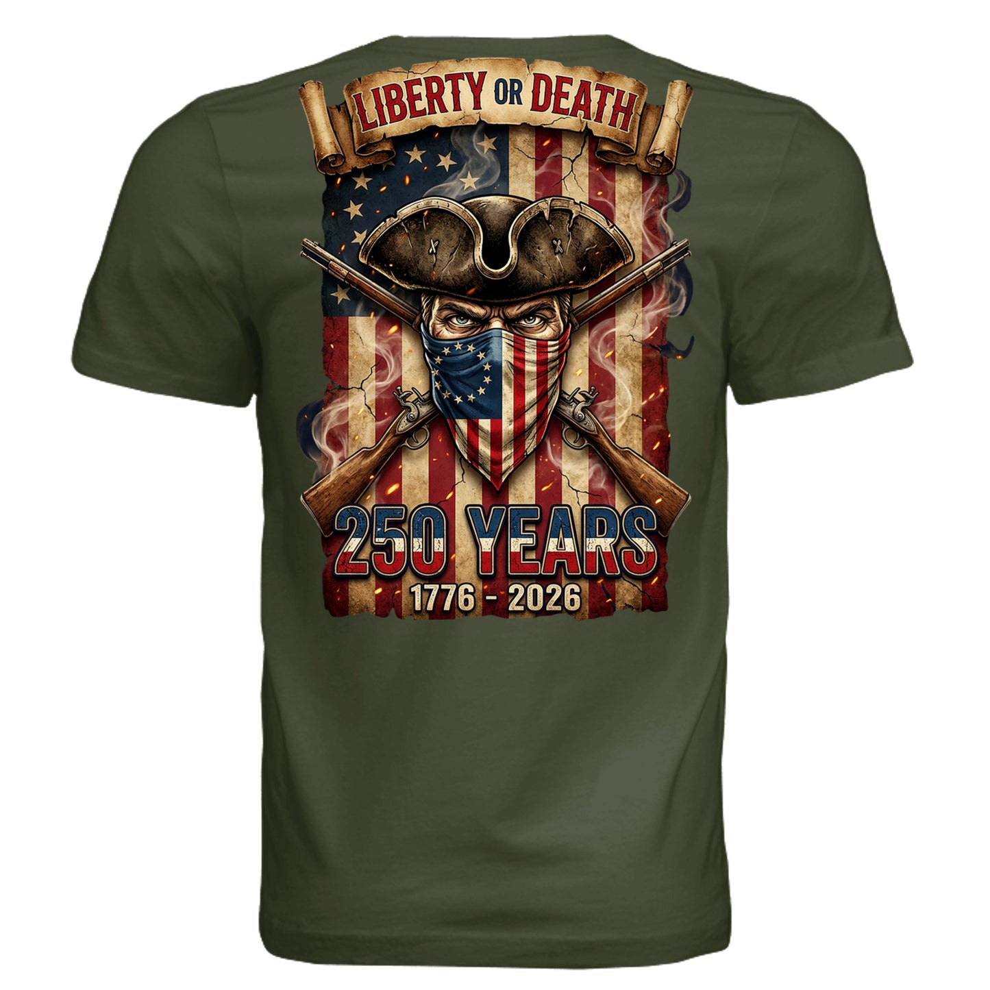 Military Green - 3001C - BACK