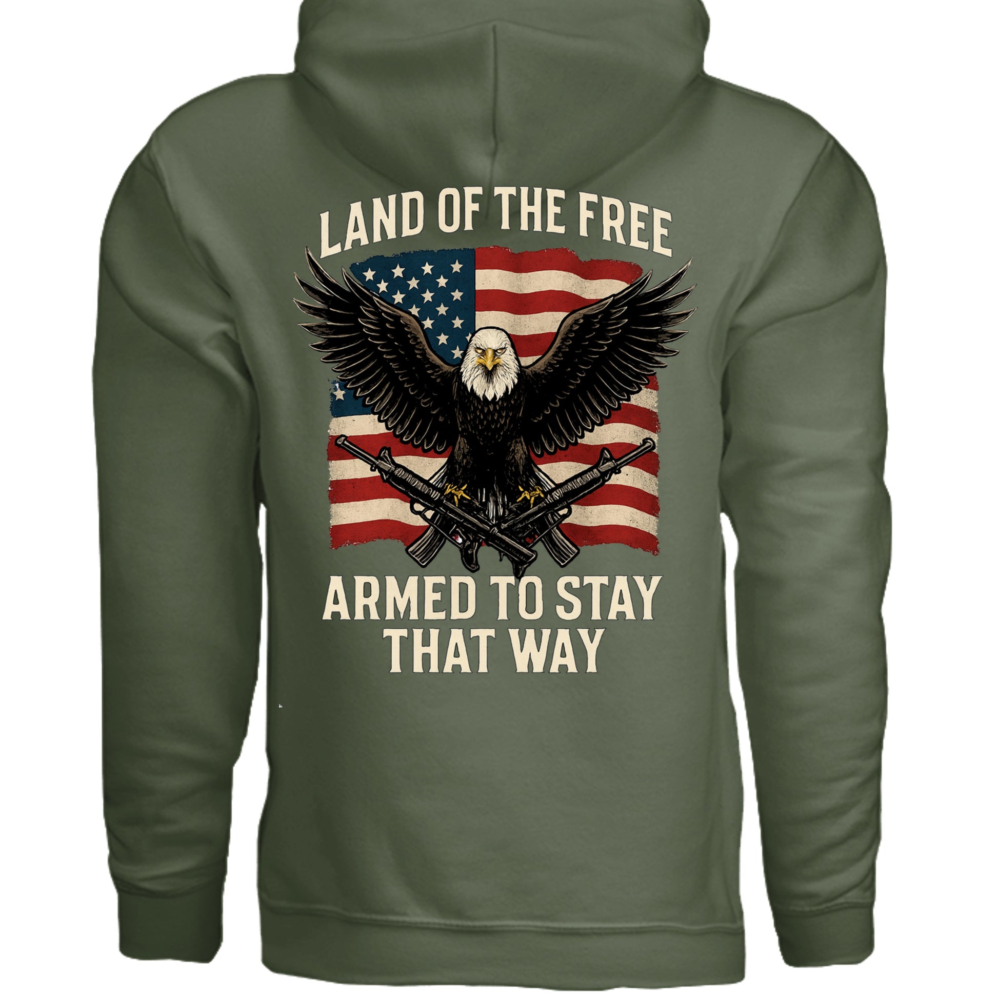 MILITARY GREEN - G185 - BACK