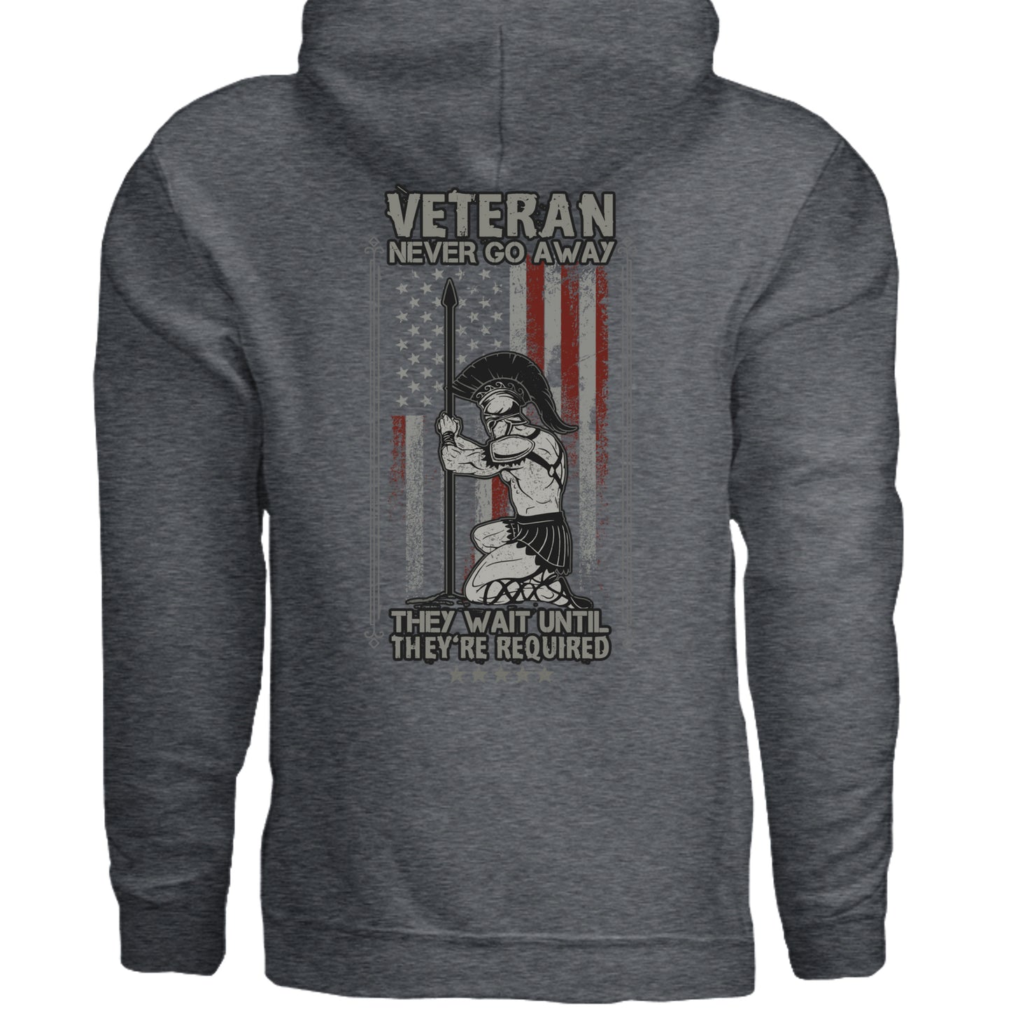 DARK HEATHER - G185 - BACK