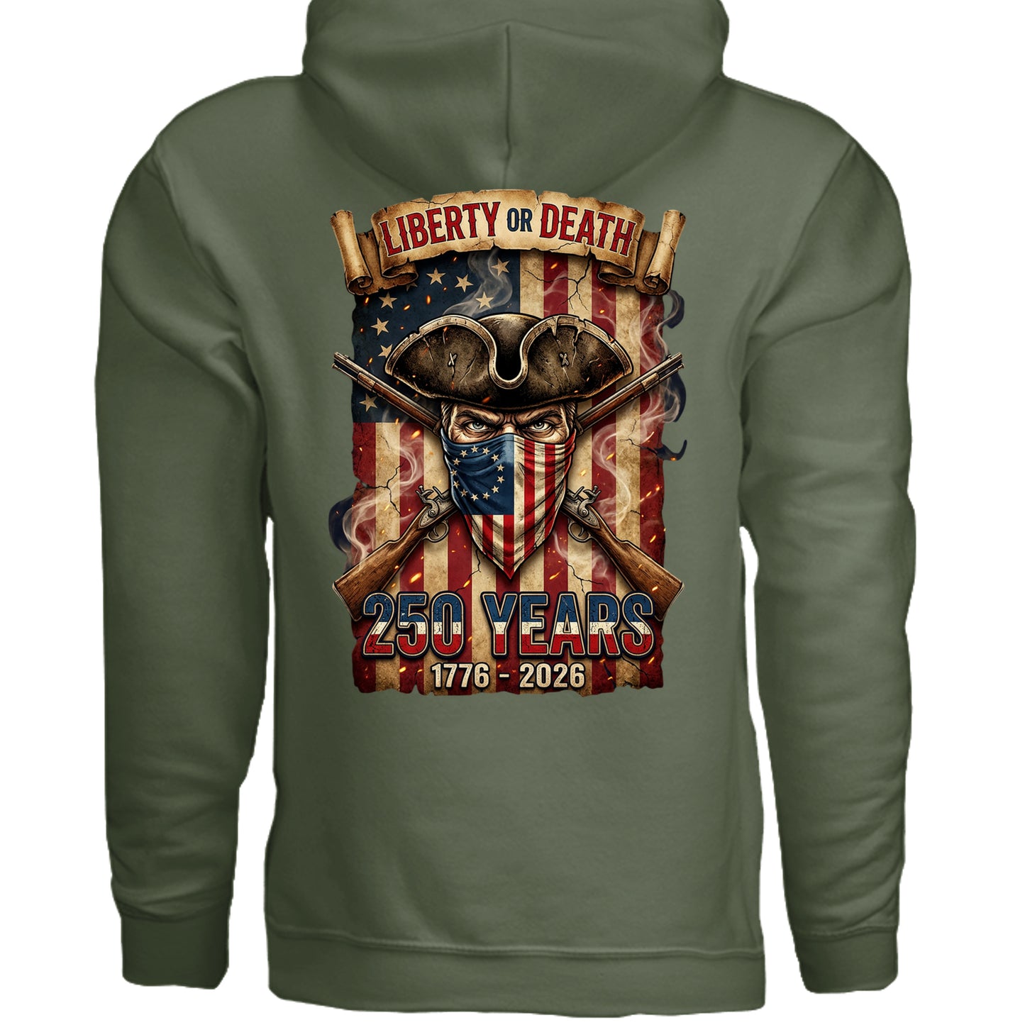MILITARY GREEN - G185 - BACK