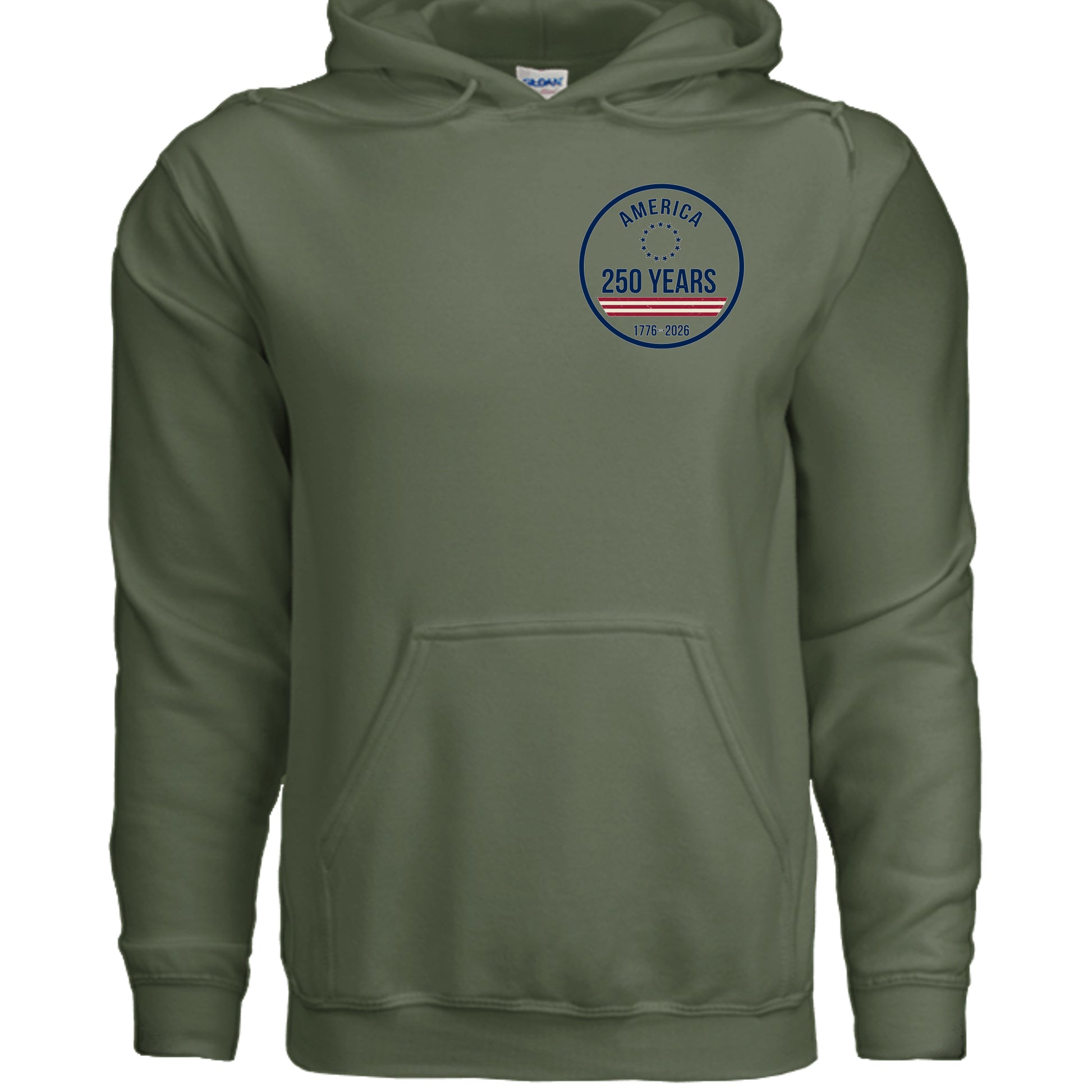 MILITARY GREEN - G185 - FRONT