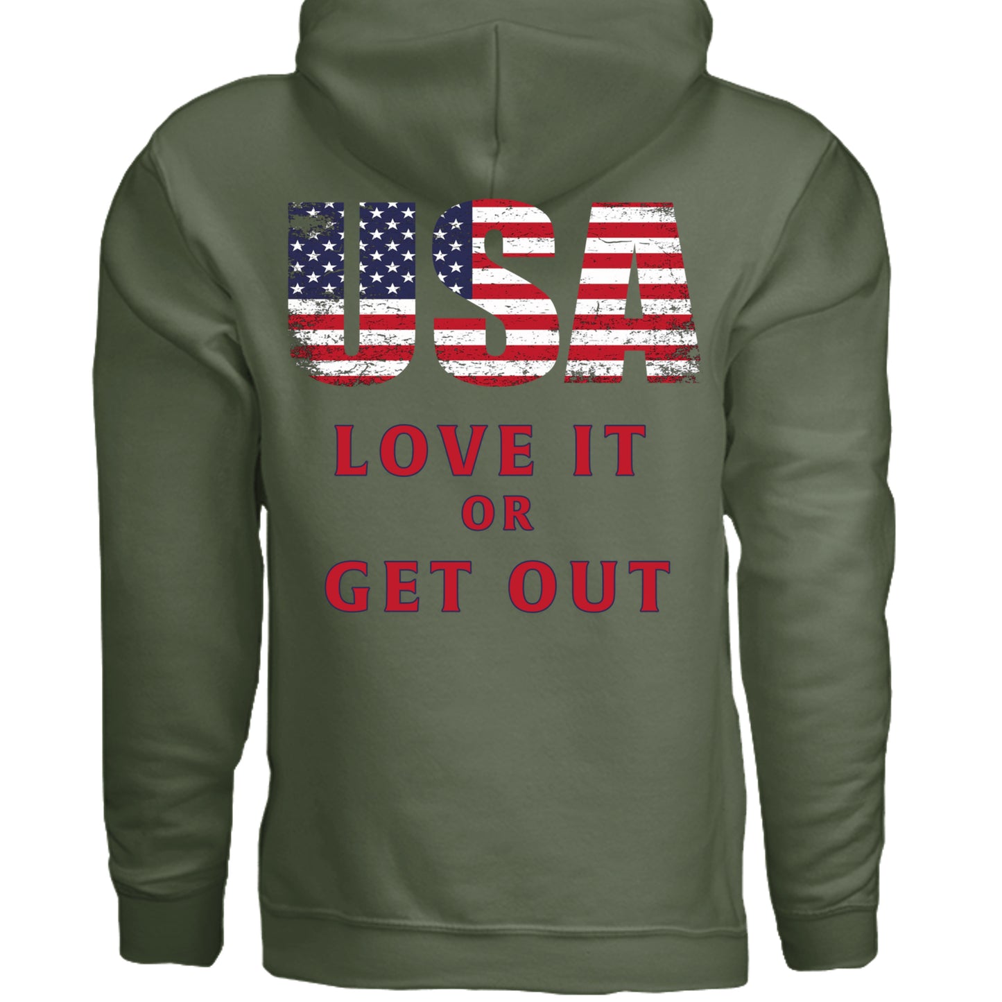 MILITARY GREEN - G185 - BACK