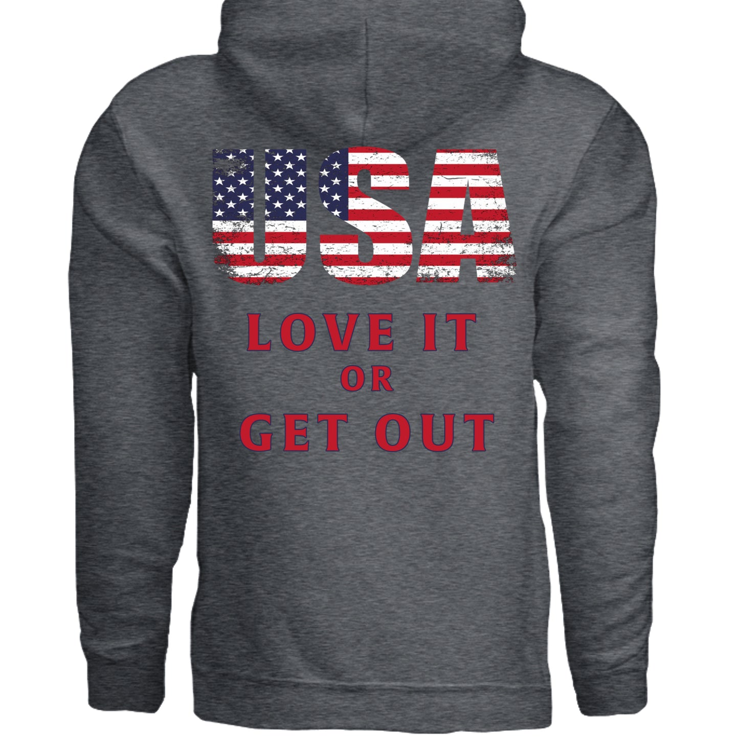 DARK HEATHER - G185 - BACK