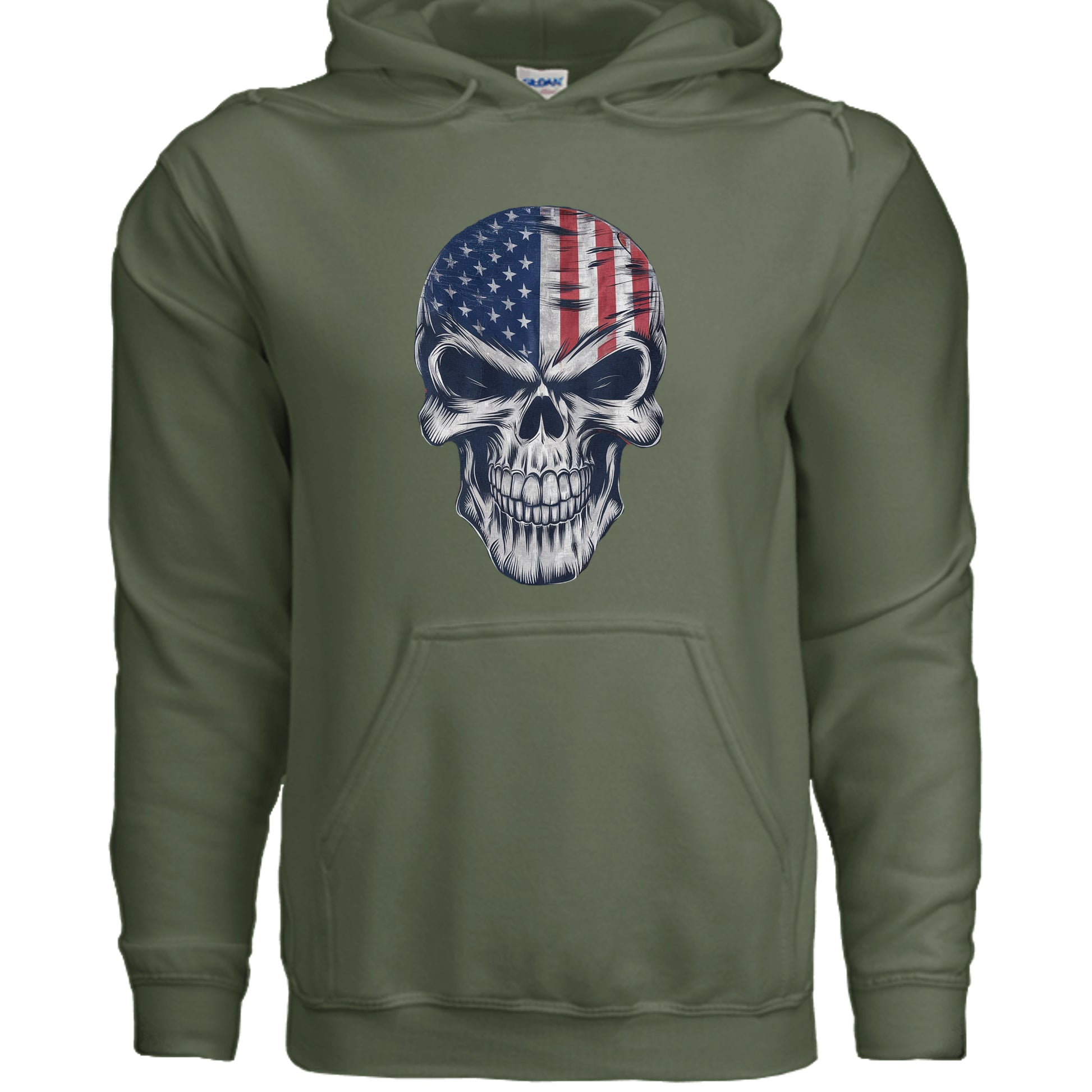 MILITARY GREEN - G185 - FRONT