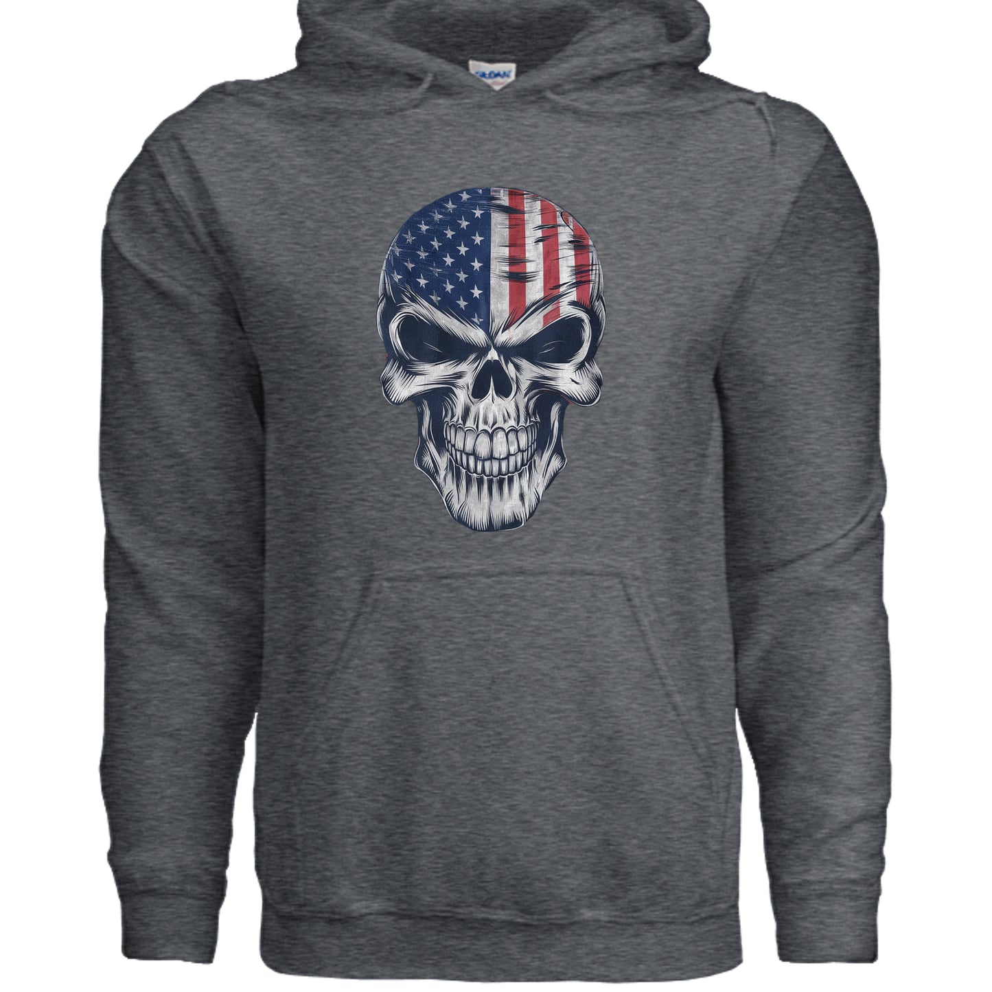 DARK HEATHER - G185 - FRONT