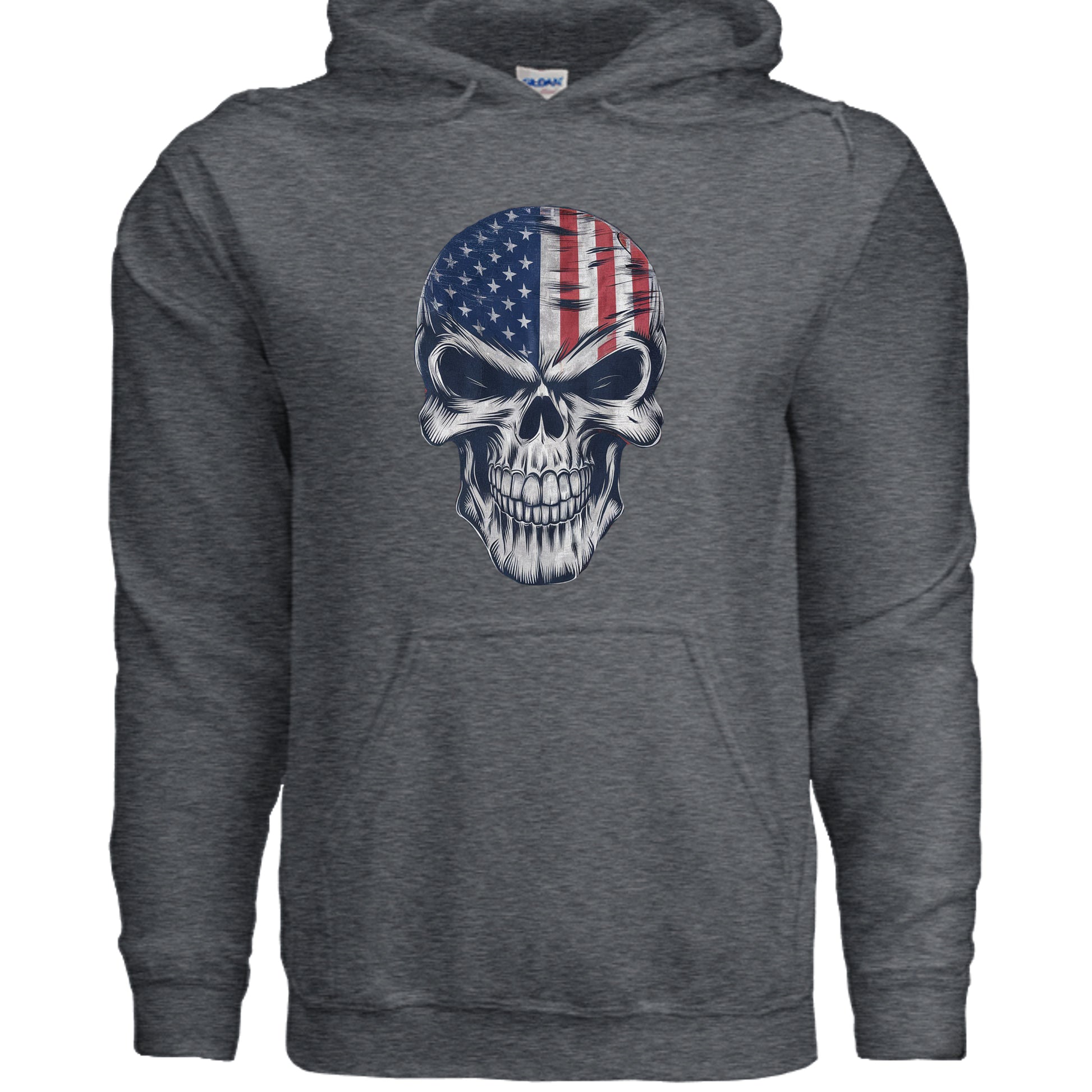 DARK HEATHER - G185 - FRONT