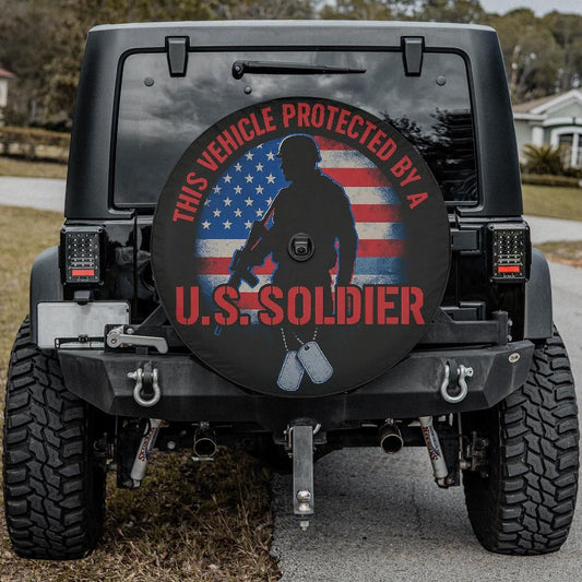 Uncle Sam’s Ultimate Security System Spare Tire Cover With Backup Camera Hole