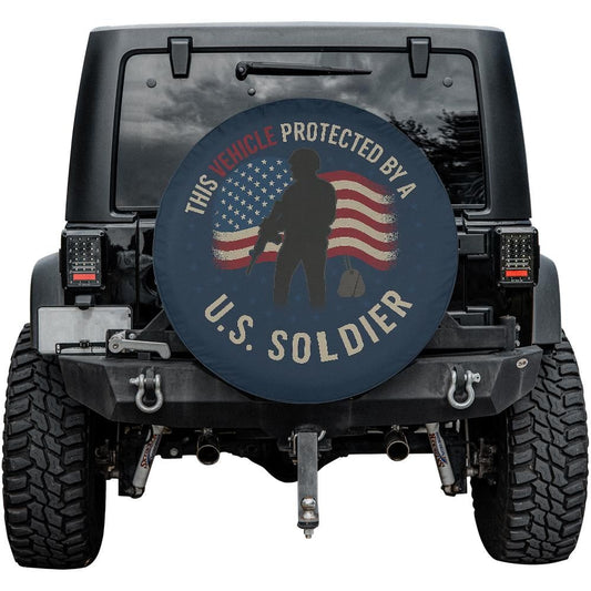 U.S. Soldier Protection Spare Tire Cover